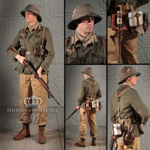 Afrika Corp- Tropical Uniform- Sun helmet- Infantry- Private