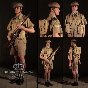 British Khaki Drill Tropical Uniform- North Africa (1942-1943)