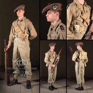 KD uniform- 51st Highland Division- Gordon Highlanders-North Africa (1942- 1943)