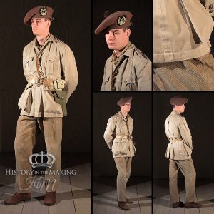 British Officer- KD Tunic and corduroy trousers- North Africa (1941-1943)