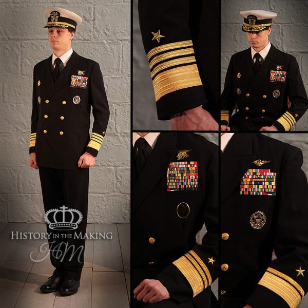United States Navy- Admirals Uniforms- Full Dress Blues