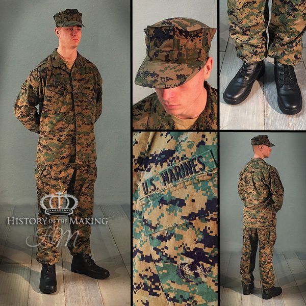United States Marine Corps- MARPAT Woodland Camouflage Uniform- Basic