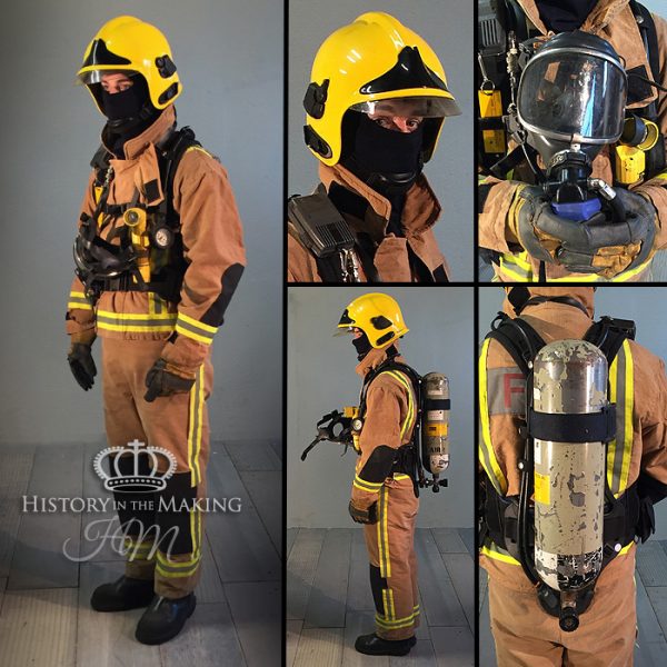 Fire Brigade PBI Gold uniform- Breathing Apparatus