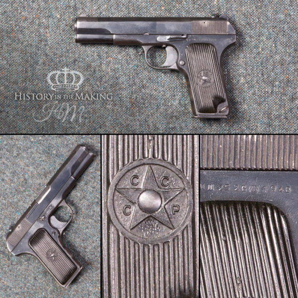 Soviet TT33 Semi Automatic Pistol- Deactivated (product code DFA015)
