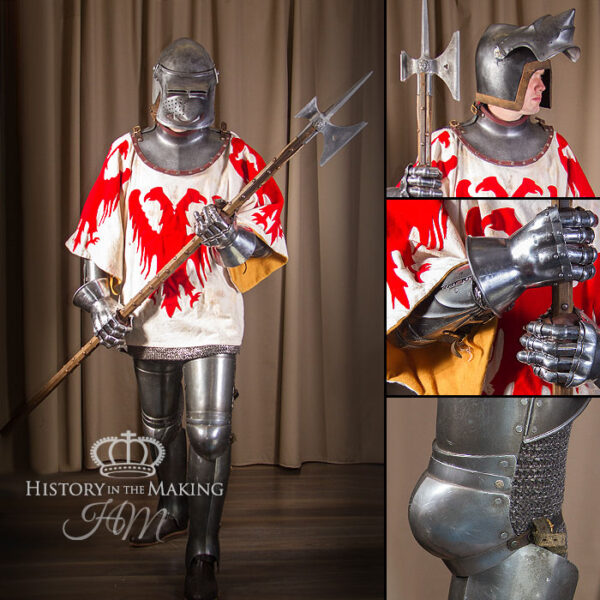 14th Century Articulated Armour- Boucicaut -1415-GRP-(product code-GRP-06)