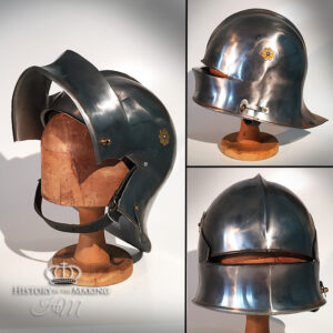 15C- Visored Sallet- Burgundian-01