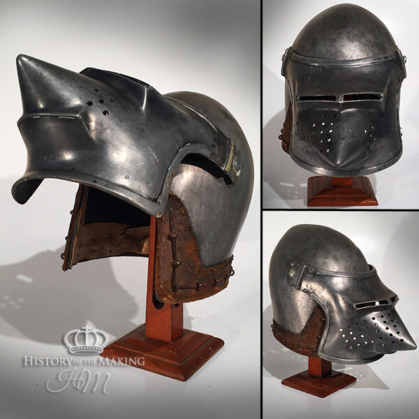 Pig Face Bascinet- Fibreglass-01