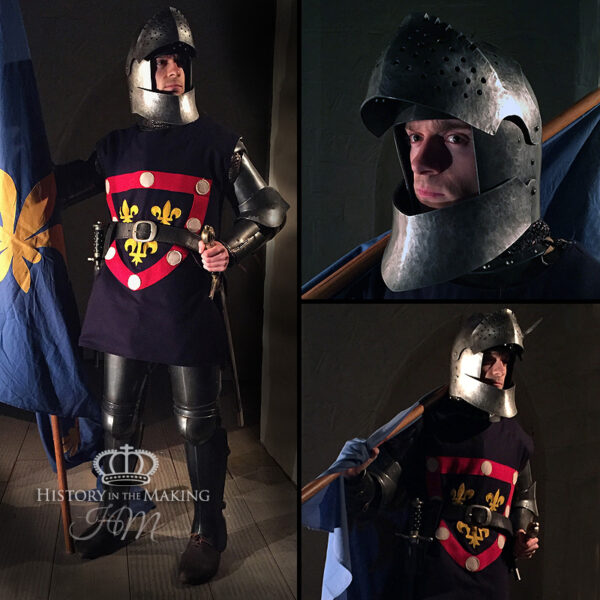 1415- Agincourt Knight- French- Duke of Alençon- Polyurethane Armour