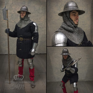 14C- Man-at-Arms- Gambeson and plate armour- Polyurethane Armour -02