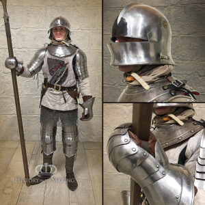 15C- Man-At-Arms- War of the Roses-Metal Armour-06