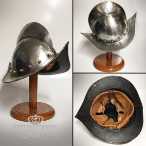 15C-Crested Spanish Morion- Steel construction-012