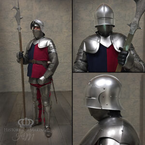 Late 15C-Yorkist Man-at-Arms- Polyurethane armour-01