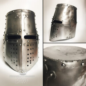 13C-Great Helm- Steel finish- Polyurethane construction