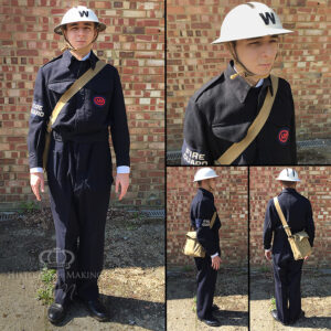 1940-ARP-Warden-Fire Guard-Blue CD BD Uniform