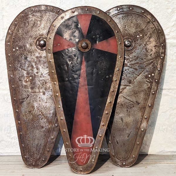 1066 Norman Infantry Kite Shield- Pressed Metal construction