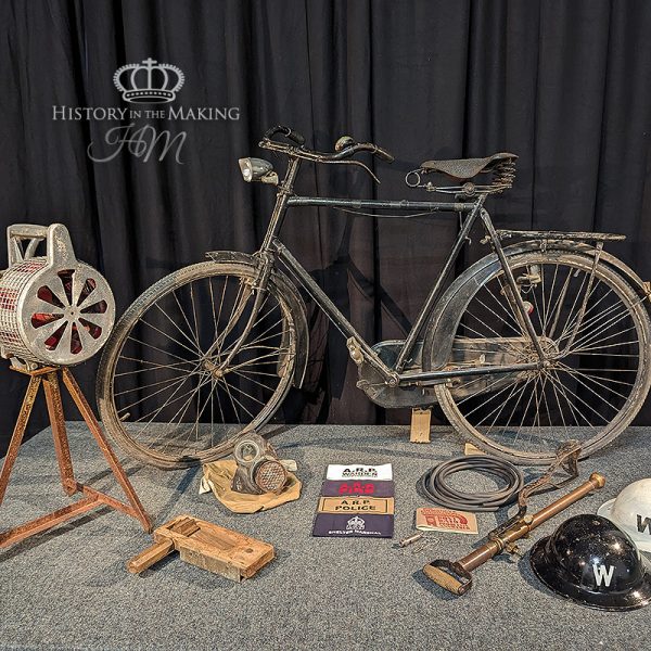 1940 British ARP and Warden Props