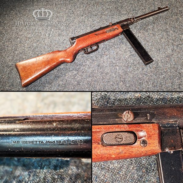 1938 Beretta Sub Machine Gun. Deactivated (Product code- DFA020) - Image 2
