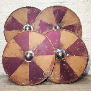 Viking Shields- set of 4- 92cm Diameter- Battle Worn