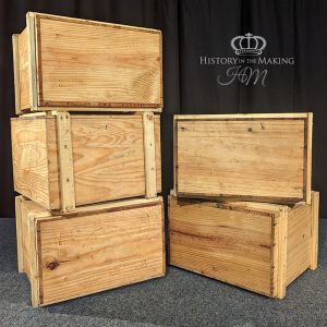 Generic Wooden Packing Crates. 400x400x300