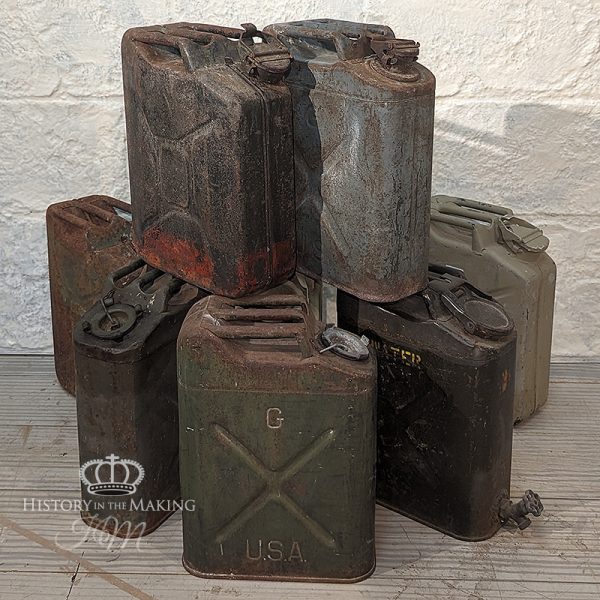 WW2 American Jerrycans- First Pattern