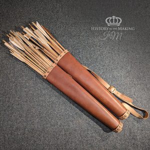 Hard Leather Arrow Quivers.