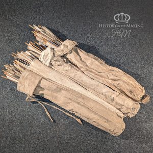 Canvas Arrow Slips- Fold Over and Tie tops
