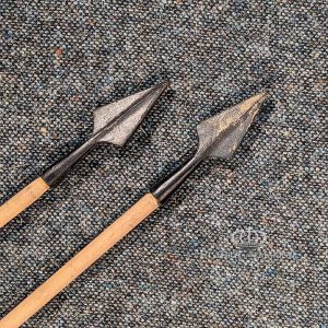 Medieval Broad Arrow heads- Cast Rubber