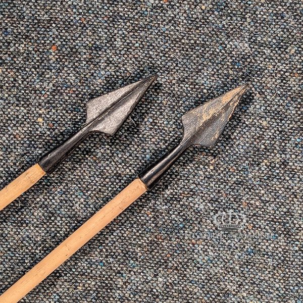 Medieval Broad Arrow heads- Cast Rubber