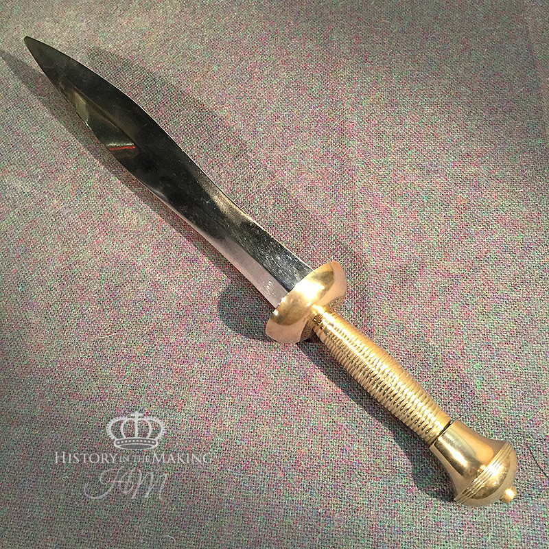 Roman Gladiators Short Sword Dolch Steel And Brass Construction Roman Gladiators Short Sword Dolch Steel And Brass Construction