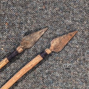 Primitive Metal Arrow heads