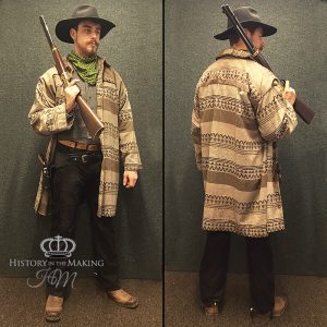 Cowboy in Blanket Coat