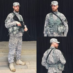 American ACU uniform- skeleton rig