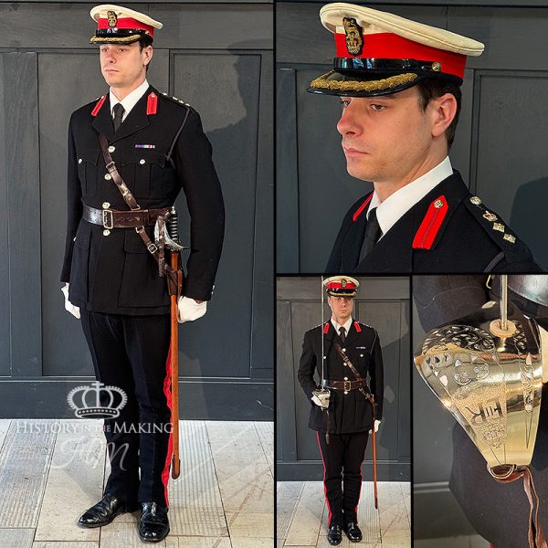 Royal Marine Officer (Number 1 Dress) "Blues" Parade Uniform. Colonel Staff Officer