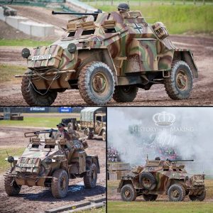 German 1939 Sdkfz 222 Armoured Car- replica