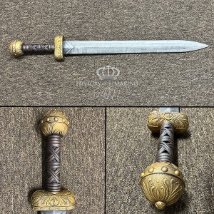 Roman Gladius Type Sword- Polypropylene Construction- Full contact sword- 82cm Overall length