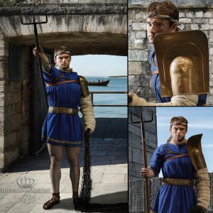 Gladiator Costume for hire-Type 03- Trident and Net