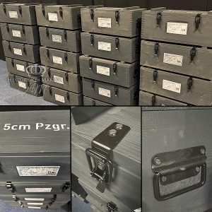 Reproduction WW2 German 5cm Pak 38 Anti-Tank gun Ammunition Crates- Painted Finish