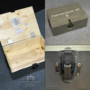 Reproduction WW2 German Ammunition Crate - Patronenkast 88 B- 7.92 Machine Gun Ammunition