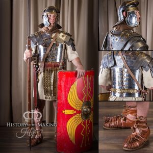 Full Roman Legionary Costume and Armour for sale.