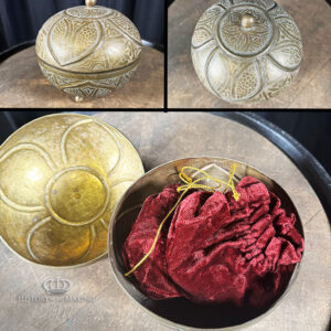 Brass Ottoman Style Treasure Globe
