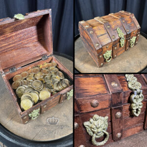 Medium size Wooden Coin Chest