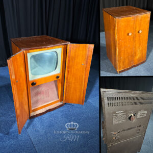 1954 Ferranti Television in cabinet-set dressing only. Non-practical.