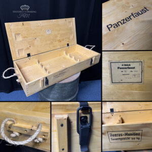 Reproduction WW2 German Panzerfaust crate- for small 'Klein' type X 4