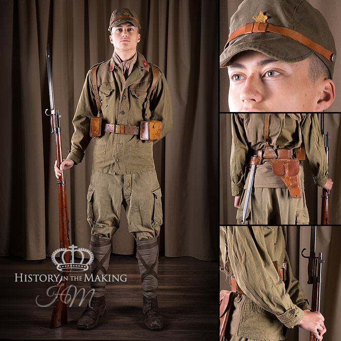 Japanese Infantry-Jungle Green Uniform - History in the Making