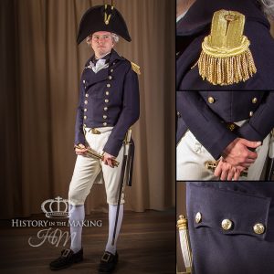 1806, Royal Navy, Captains Undress Uniform, Trafalgar. Complete uniform for hire