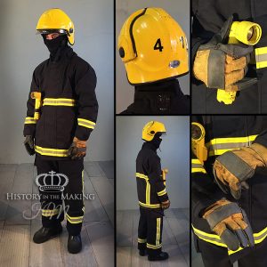 Fire Brigade- Blue Fireproof Suit - History in the Making