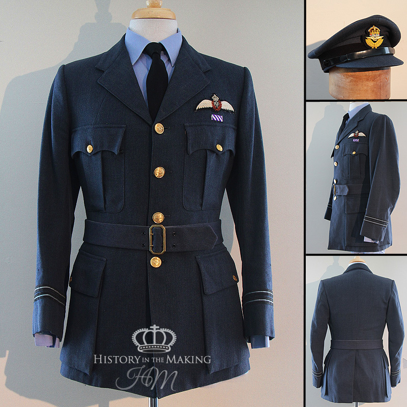 raf-flying-officer-lieutenant-dfc-history-in-the-making