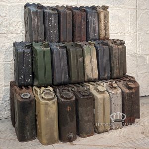 WW2 Petrol and Water Jerrycans
